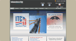 Desktop Screenshot of independencetube.com